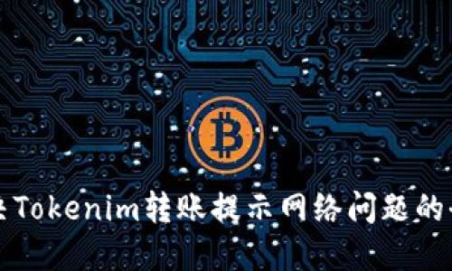 如何解决Tokenim转账提示网络问题的全面指南