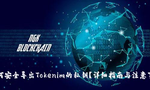 如何安全导出Tokenim的私钥?详细指南与注意事项