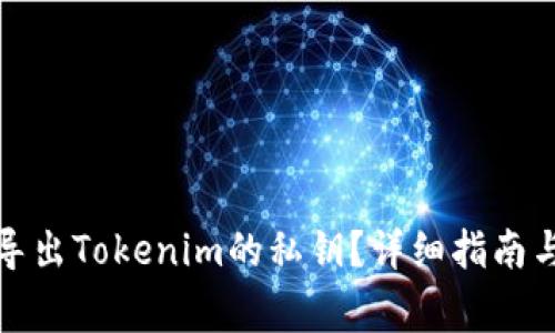 如何安全导出Tokenim的私钥?详细指南与注意事项